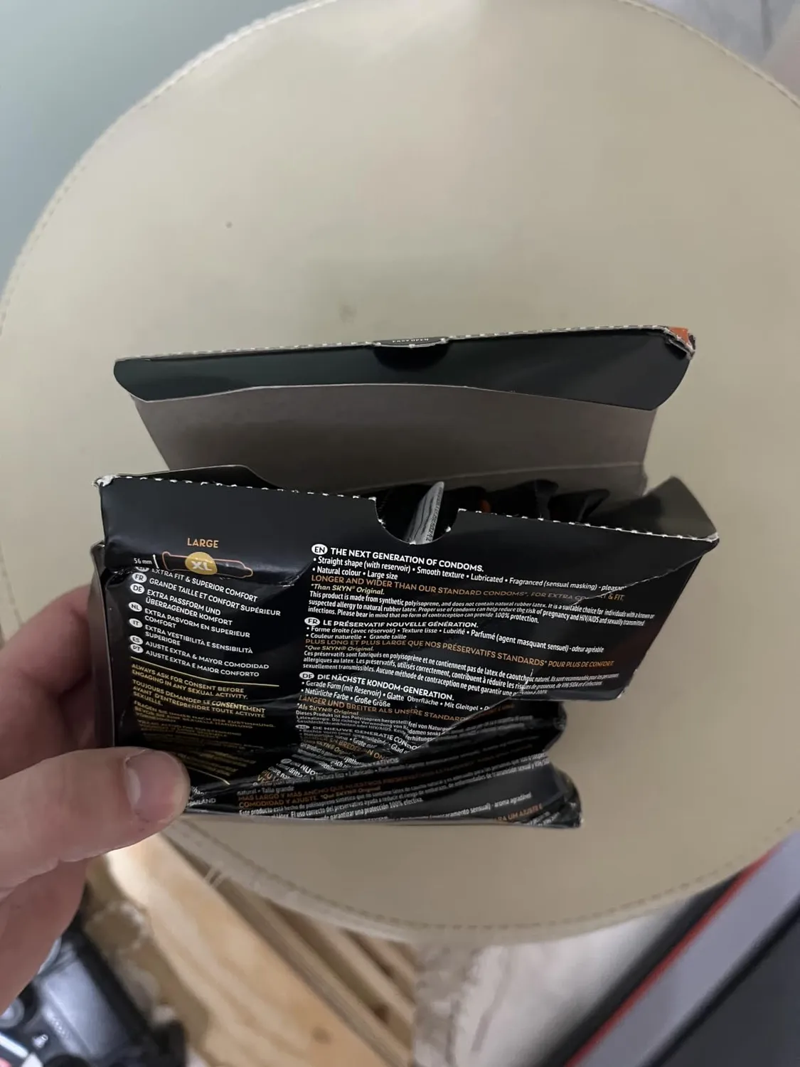 SKYN Large préservatifs sans latex x40 confort XL