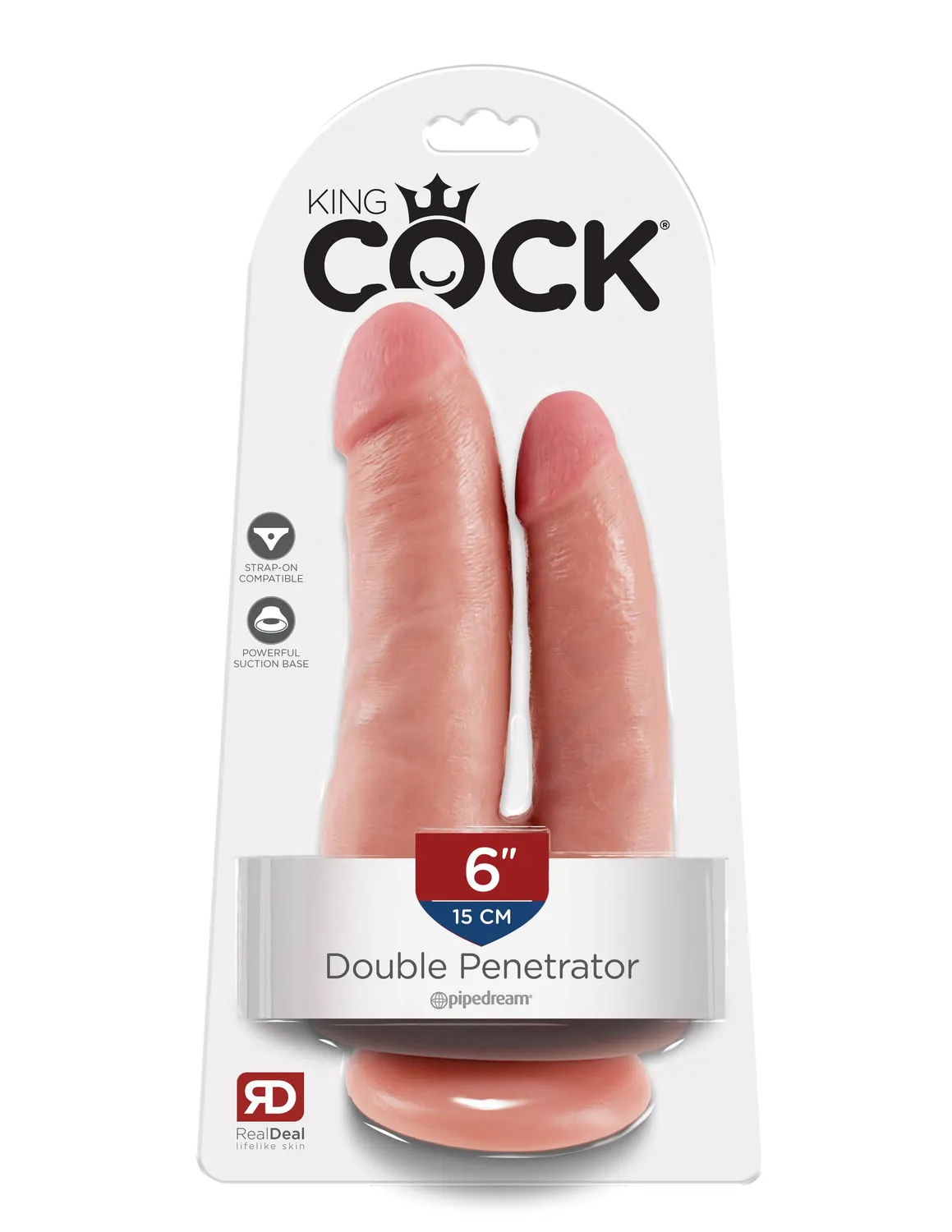 King Cock Double Penetrator gode double chair 15 cm