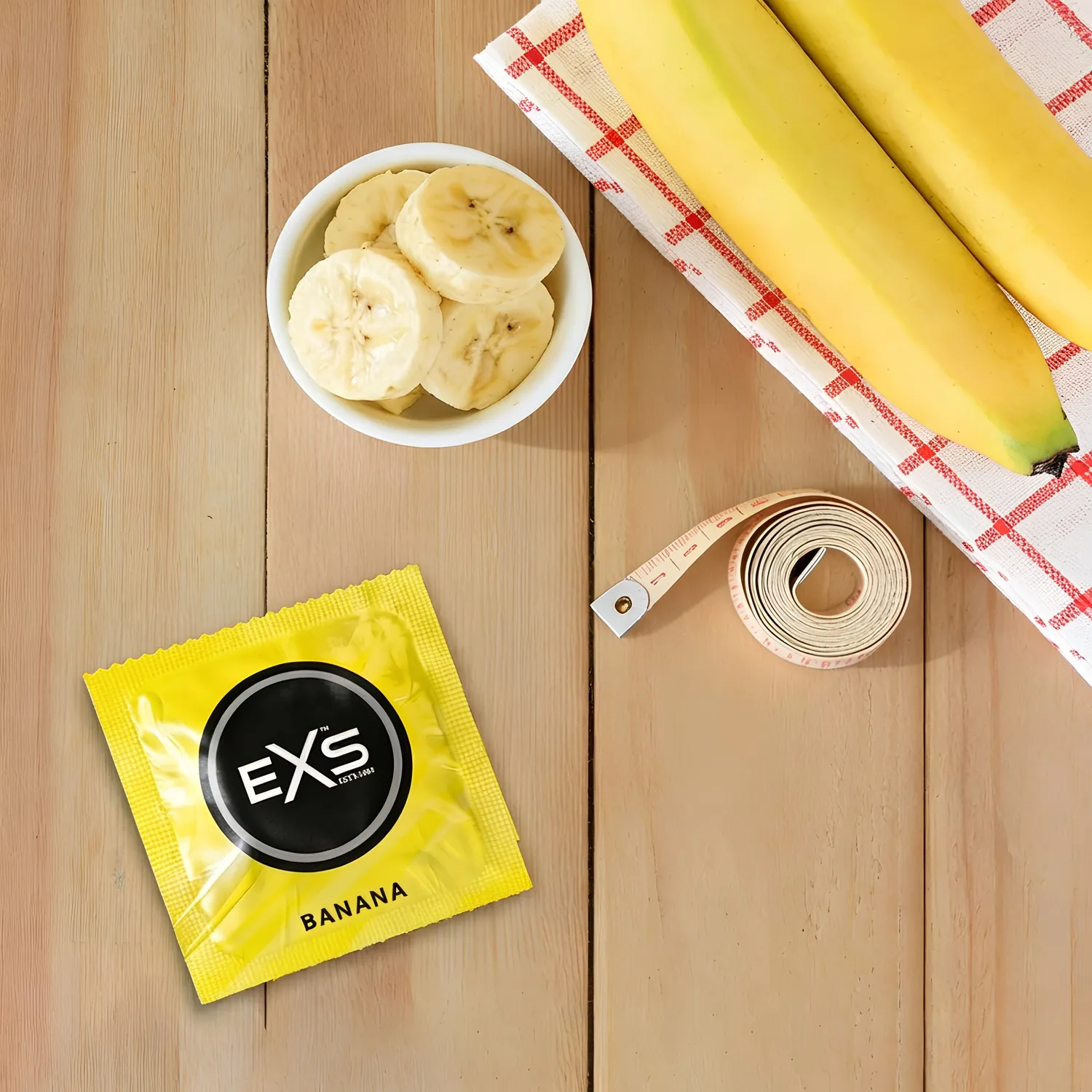 EXS Banane préservatifs parfumés 54 mm x100