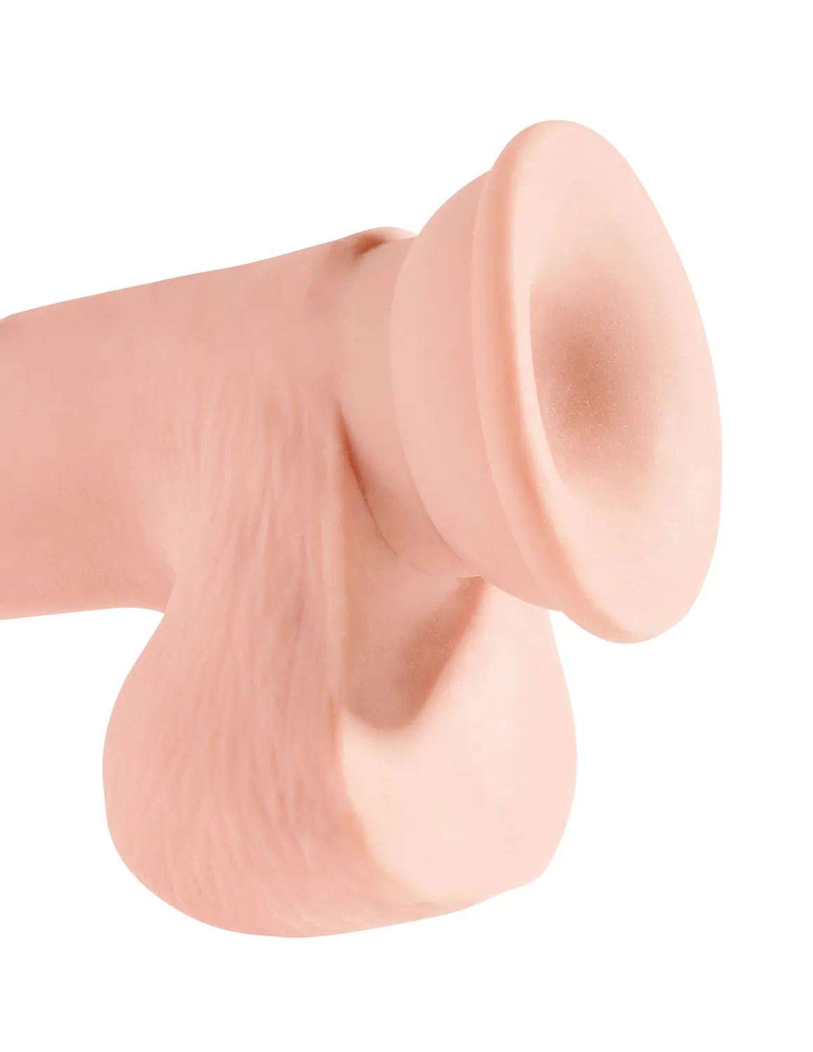 King Cock Plus 7,5" gode réaliste testicules clair