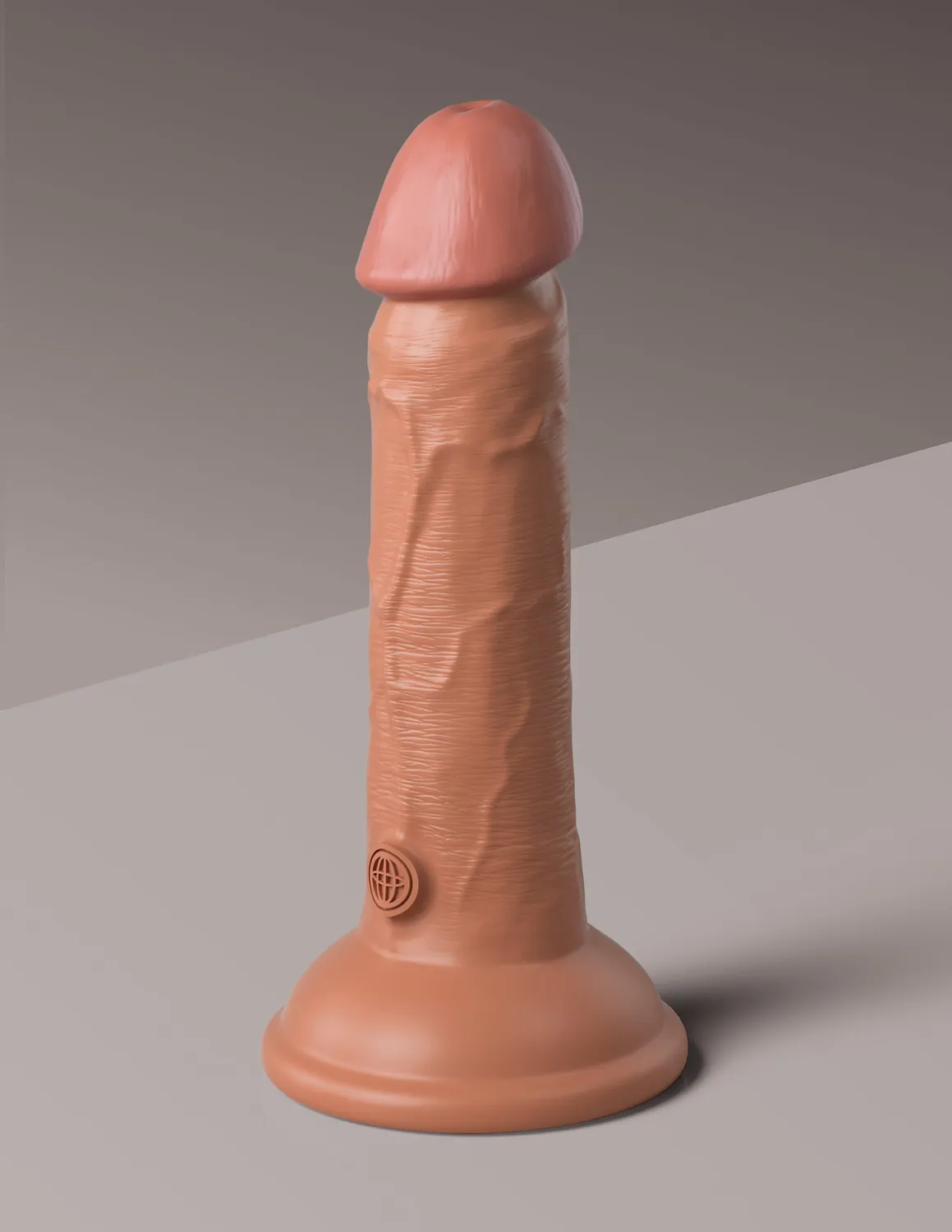 King Cock Elite 6" gode vibrant silicone