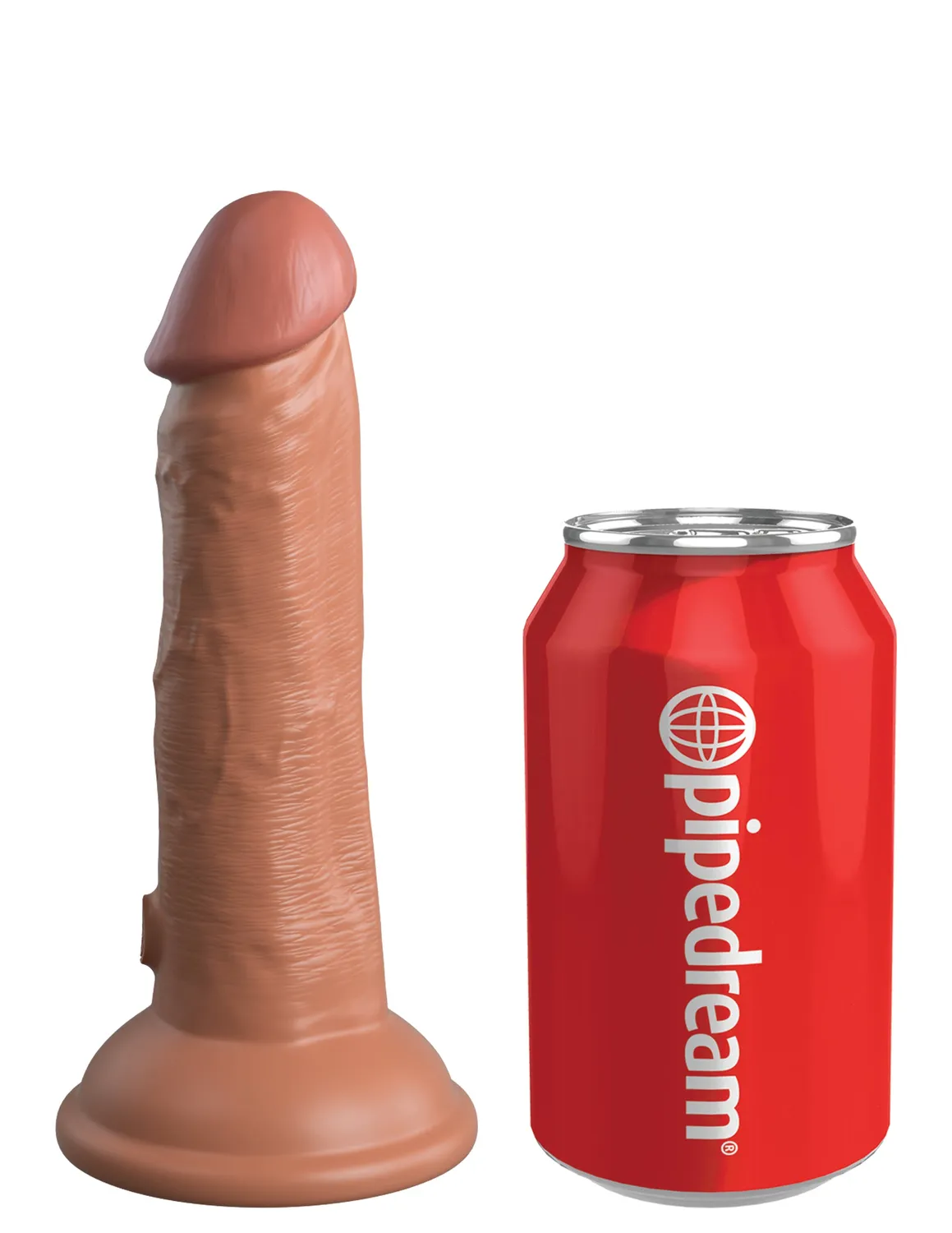 King Cock Elite 6" gode vibrant silicone