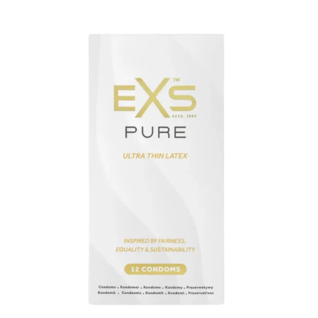 EXS Pure préservatif fin 53mm lot 12