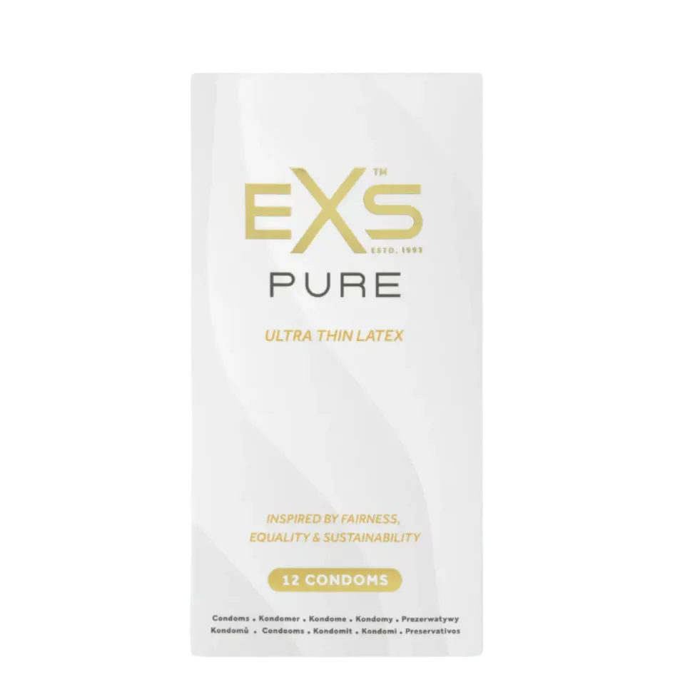EXS Pure préservatif fin 53mm lot 12