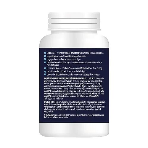 Manix Long Boost gélules endurance boîte de 30 au zinc