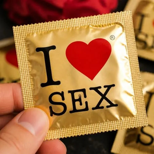 Callvin Best 1 I Love Sex préservatif humour message