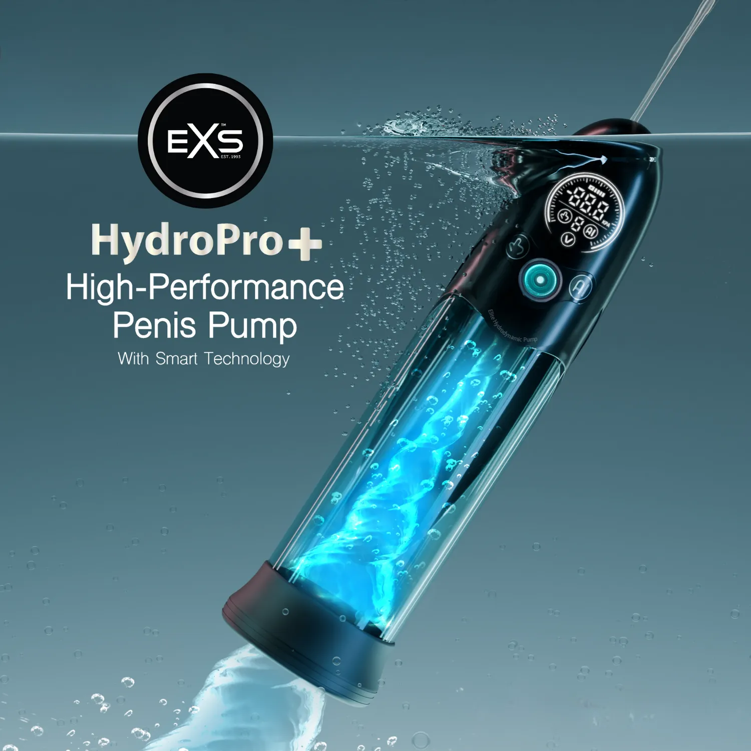 EXS Hydro Pro+ pompe pénis hydro rechargeable