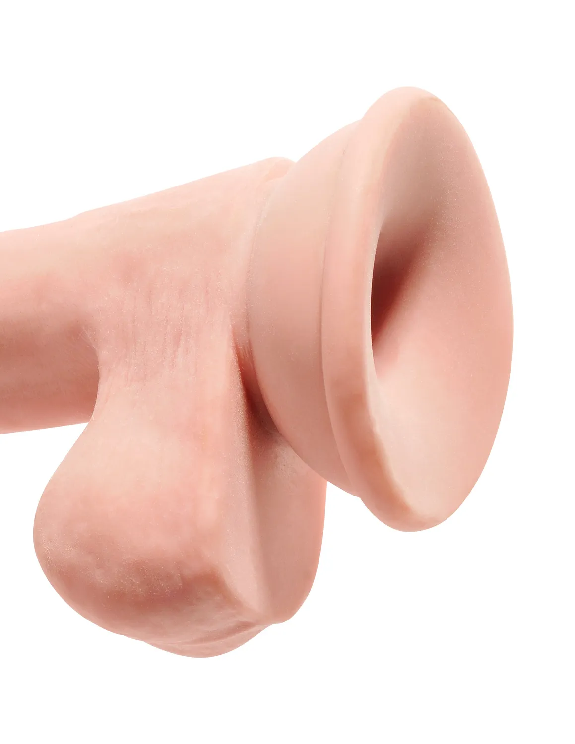 King Cock Plus 6.5 gode triple densité chair testicules