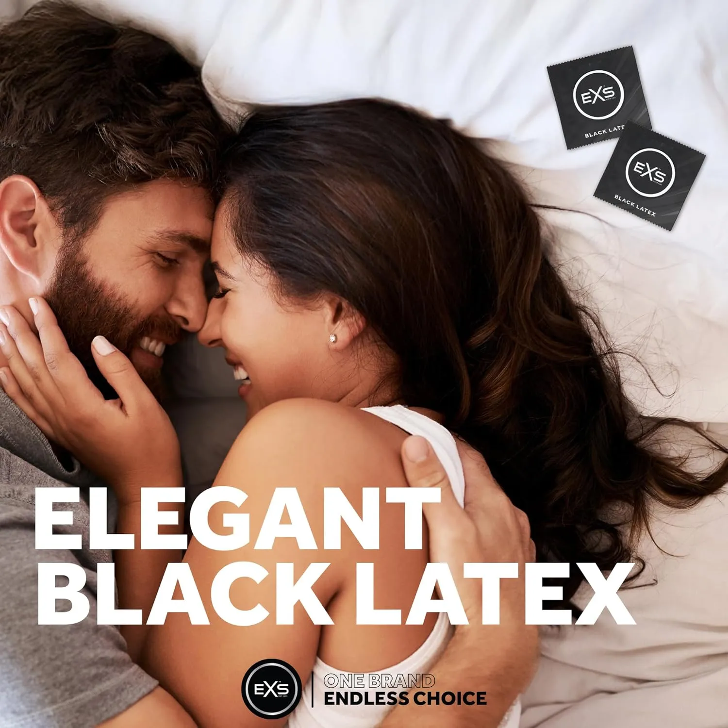EXS Black Latex préservatifs noirs 12