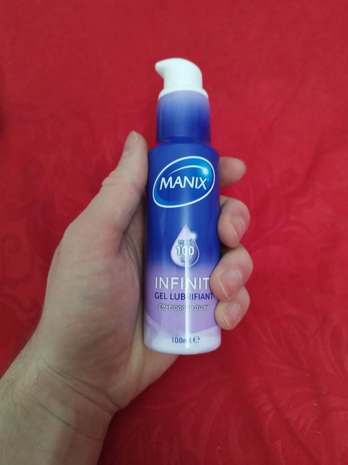 Manix Infiniti gel lubrifiant 100 ml silicone longue durée