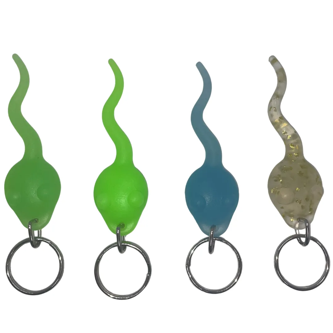 EXS Sperm porte-clés fun pièce unique couleur aléatoire