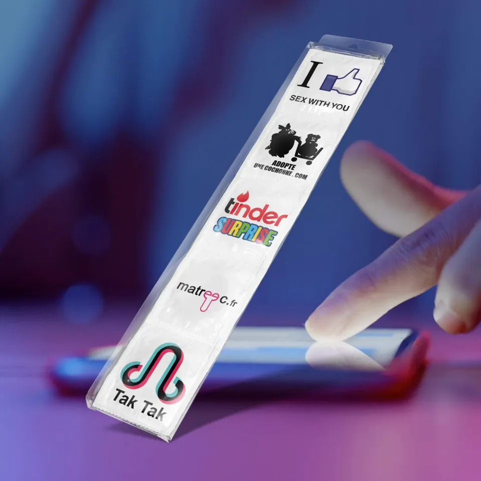 Callvin Packs préservatifs humour Réseaux Sociaux x5