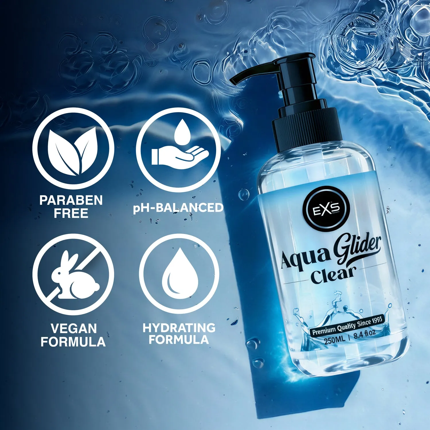 EXS AquaGlider lubrifiant intime neutre 250ml