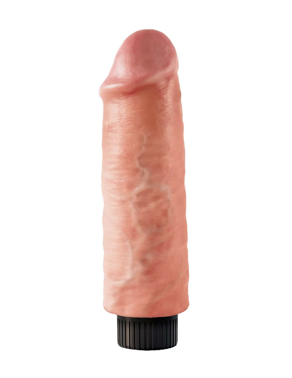 King Cock 6" Vibrating Cock vibro realiste clair