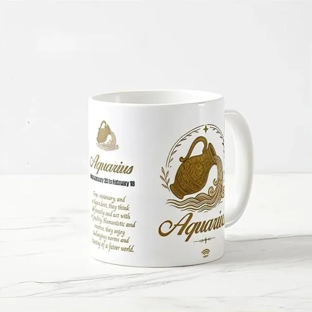 Callvin Horoscup mug horoscope Verseau NFC France