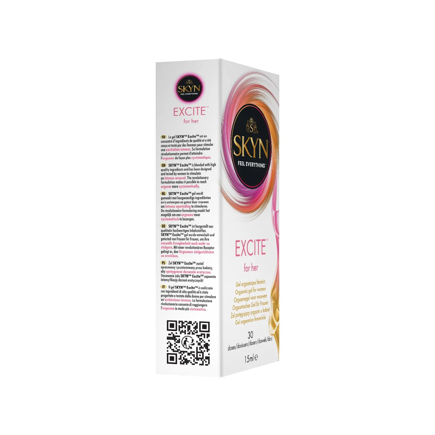SKYN Excite gel stimulant 15 ml clitoridien sans parfum