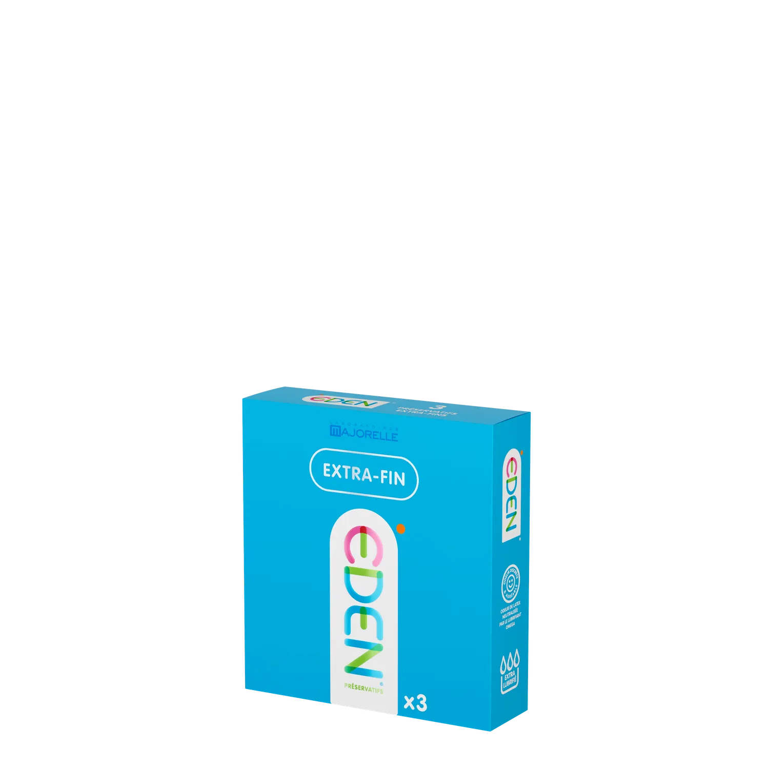 Eden Gen Extra-fin préservatif fin boîte de 3