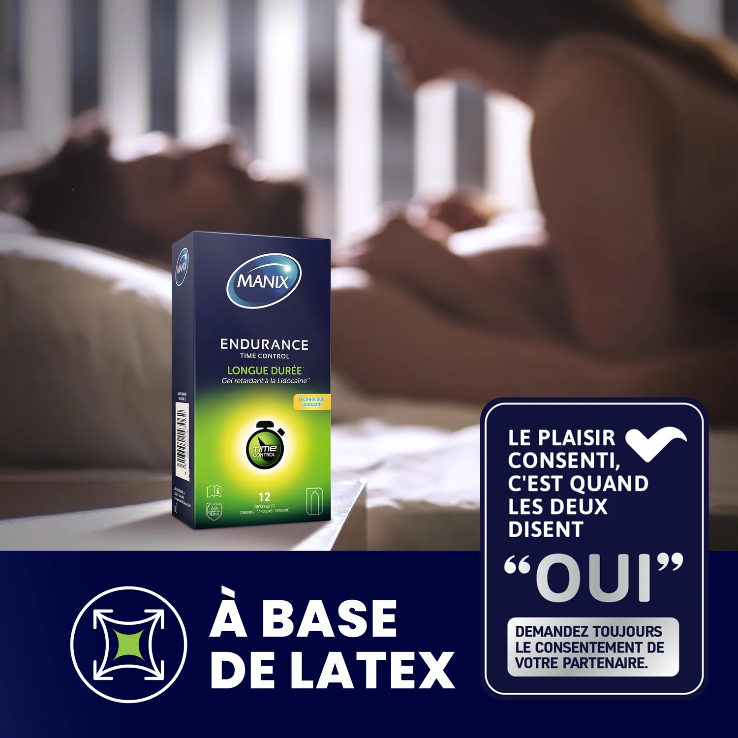 Manix Endurance Time Control préservatifs x12 retardants