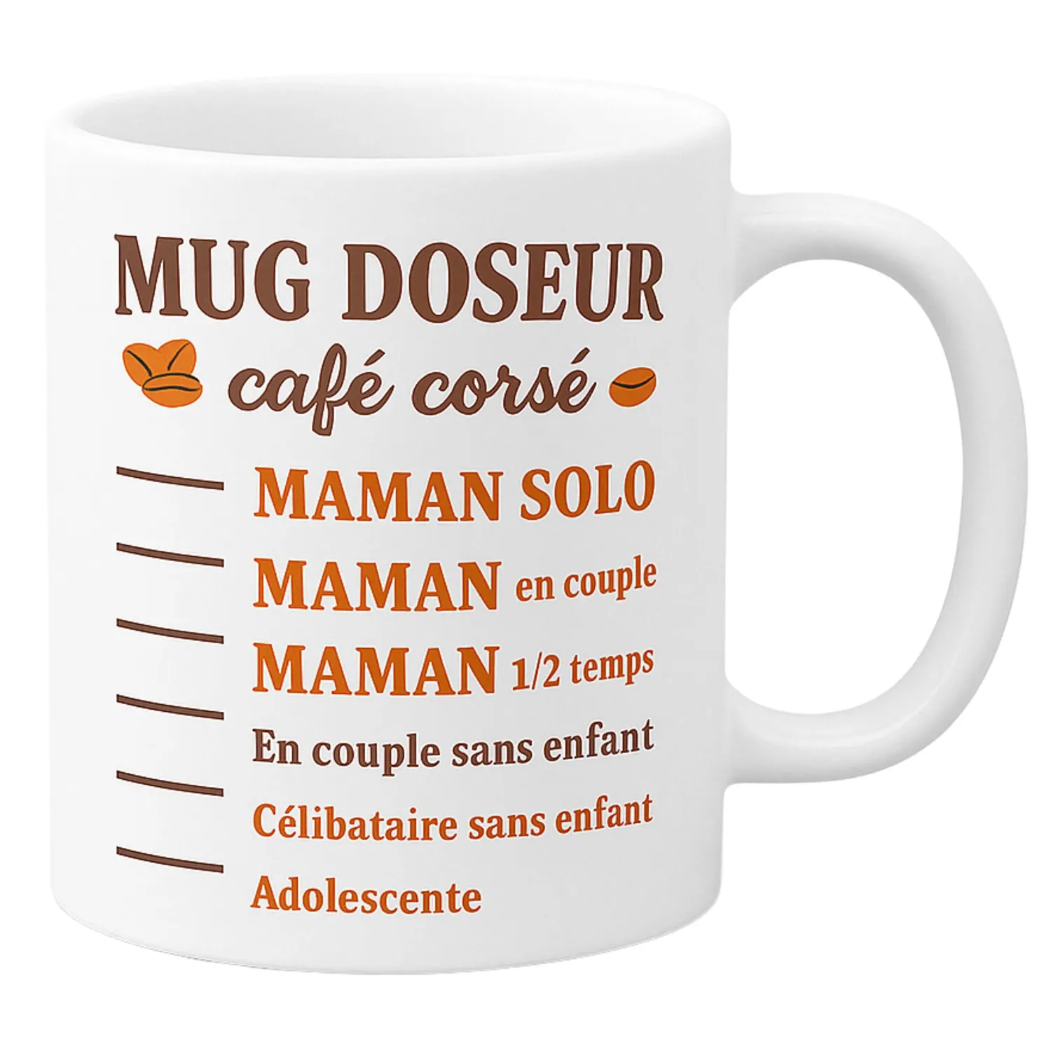 Callvin Infusion mug céramique 325 ml maman amour