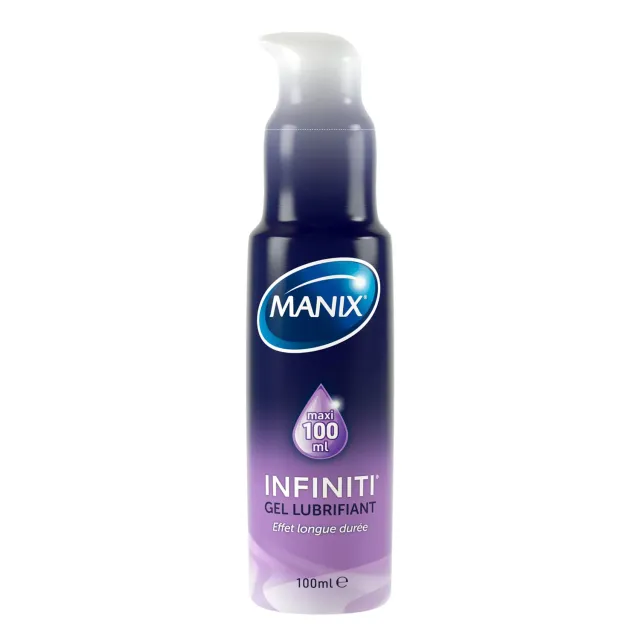 Manix Infiniti gel lubrifiant 100 ml silicone longue durée