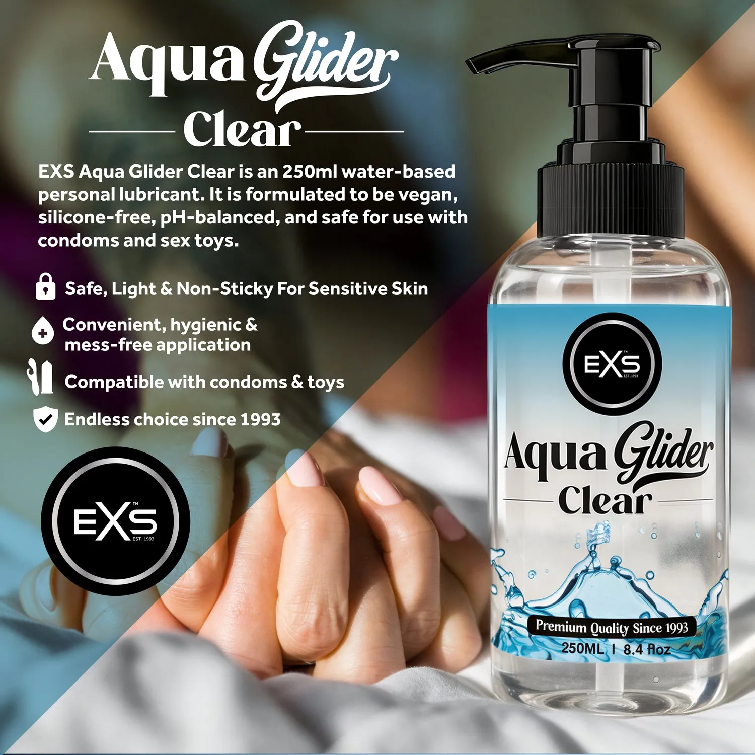 EXS AquaGlider lubrifiant intime neutre 250ml