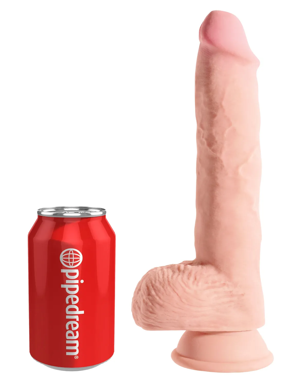 King Cock Plus 10" Triple Density gode fat ventouse