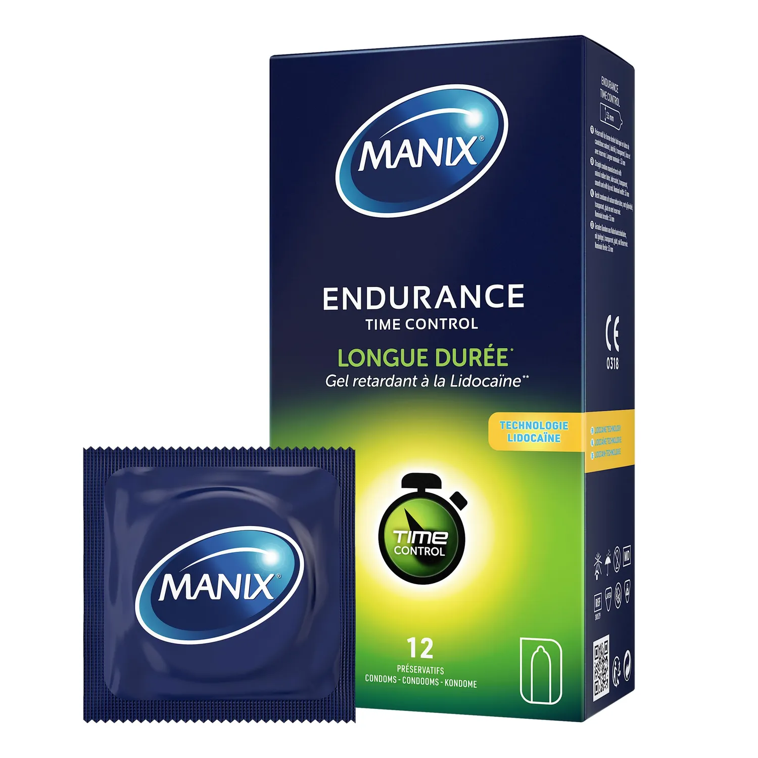 Manix Endurance Time Control préservatifs x12 retardants