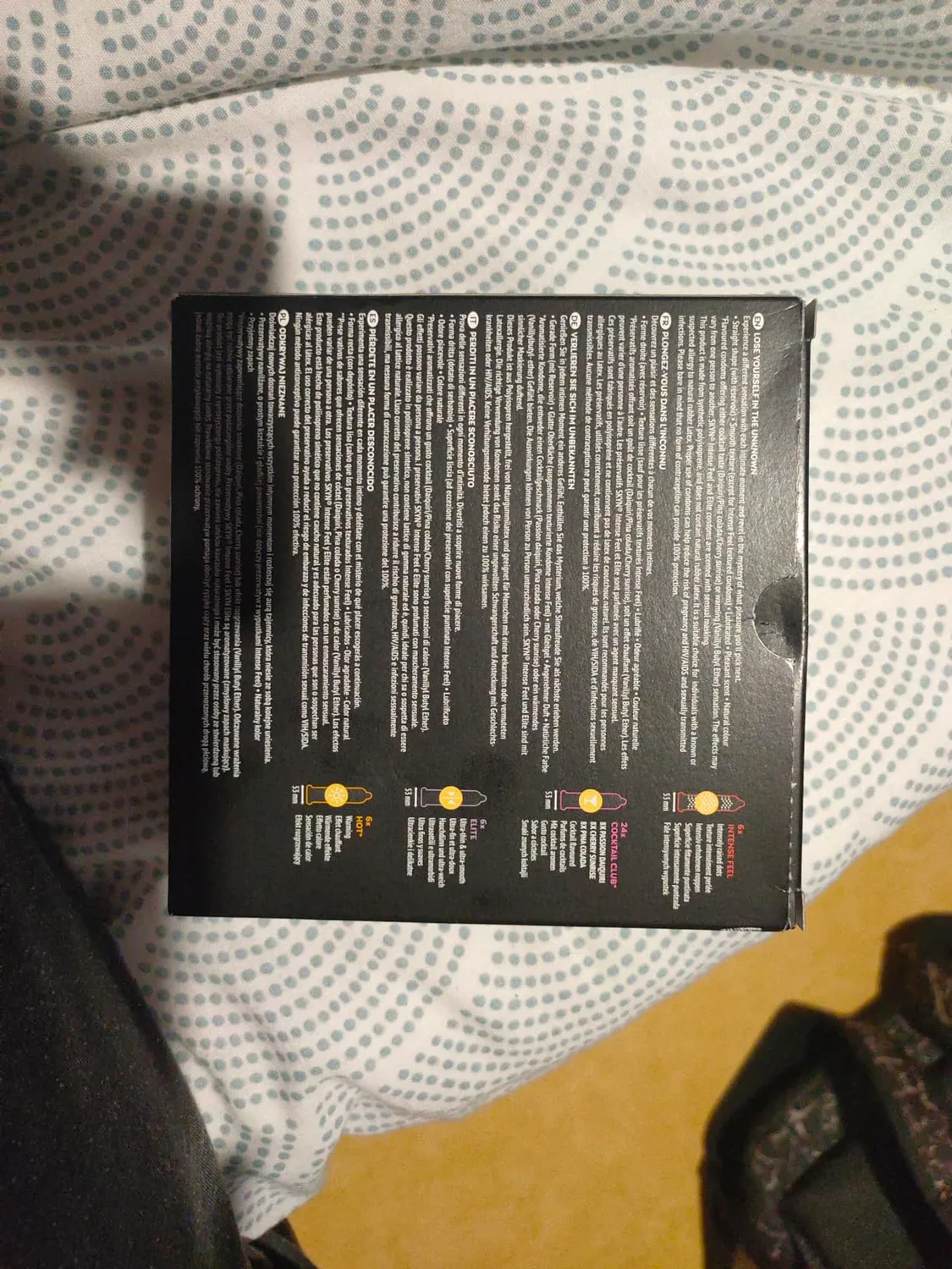 SKYN Unknown Pleasures préservatifs x42 assortiment sans latex