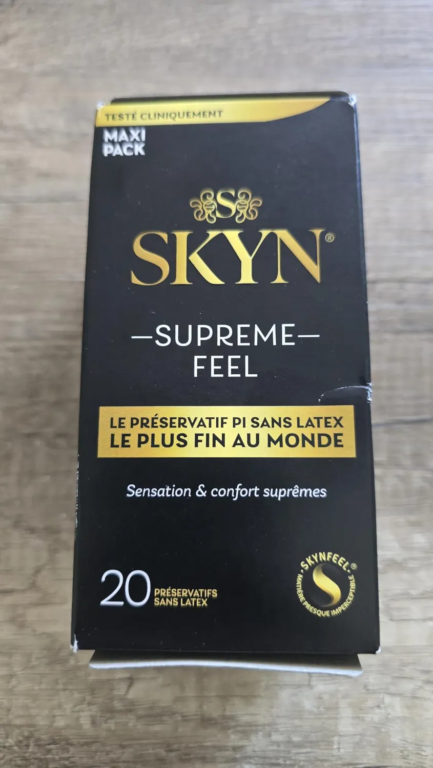 SKYN Supreme Feel préservatifs sans latex x10