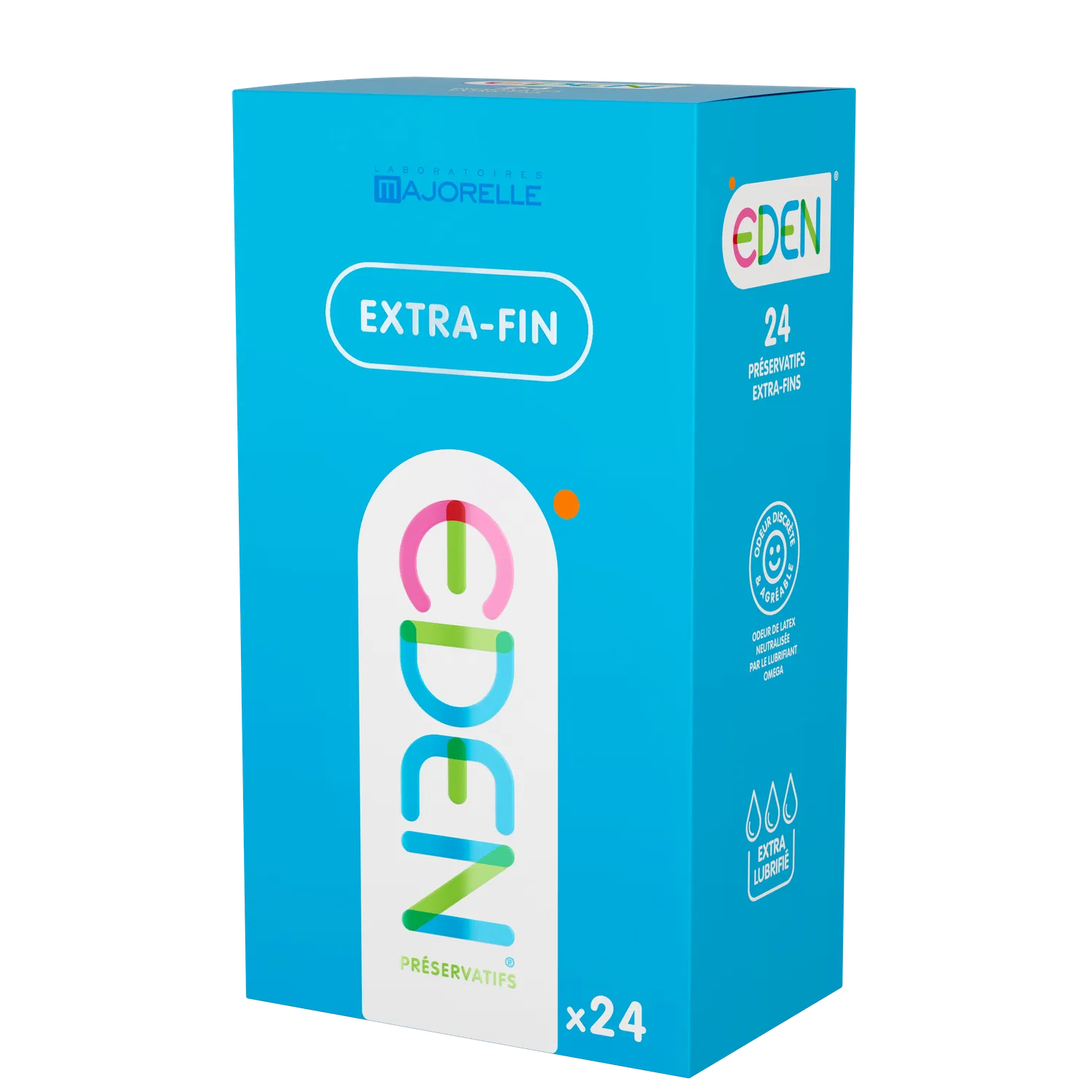 Eden Gen Extra-fin préservatif fin boîte de 3