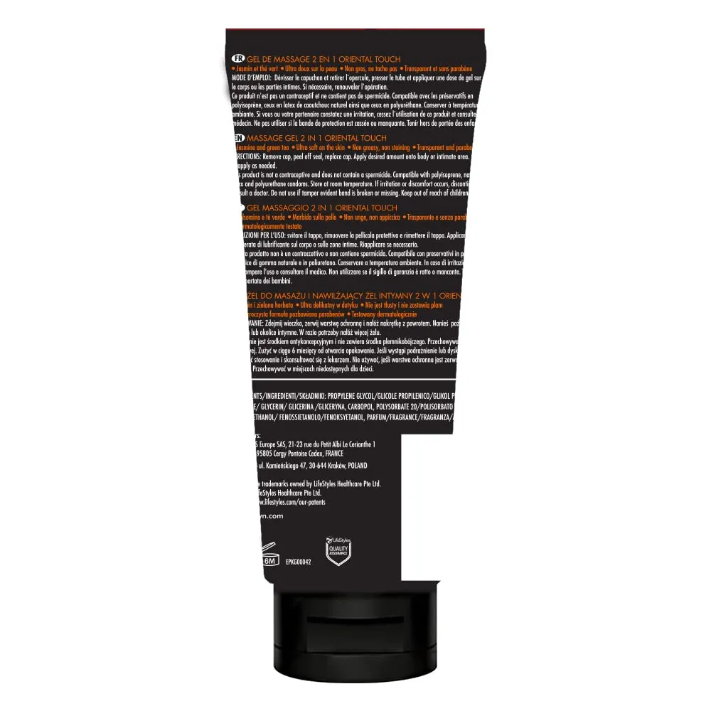 Skyn Oriental Touch gel intime jasmin 200 ml
