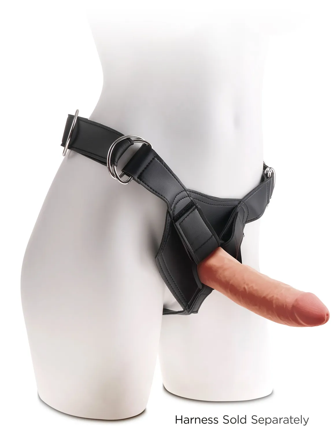King Cock Plus 7 gode triple densité marron sans bourses