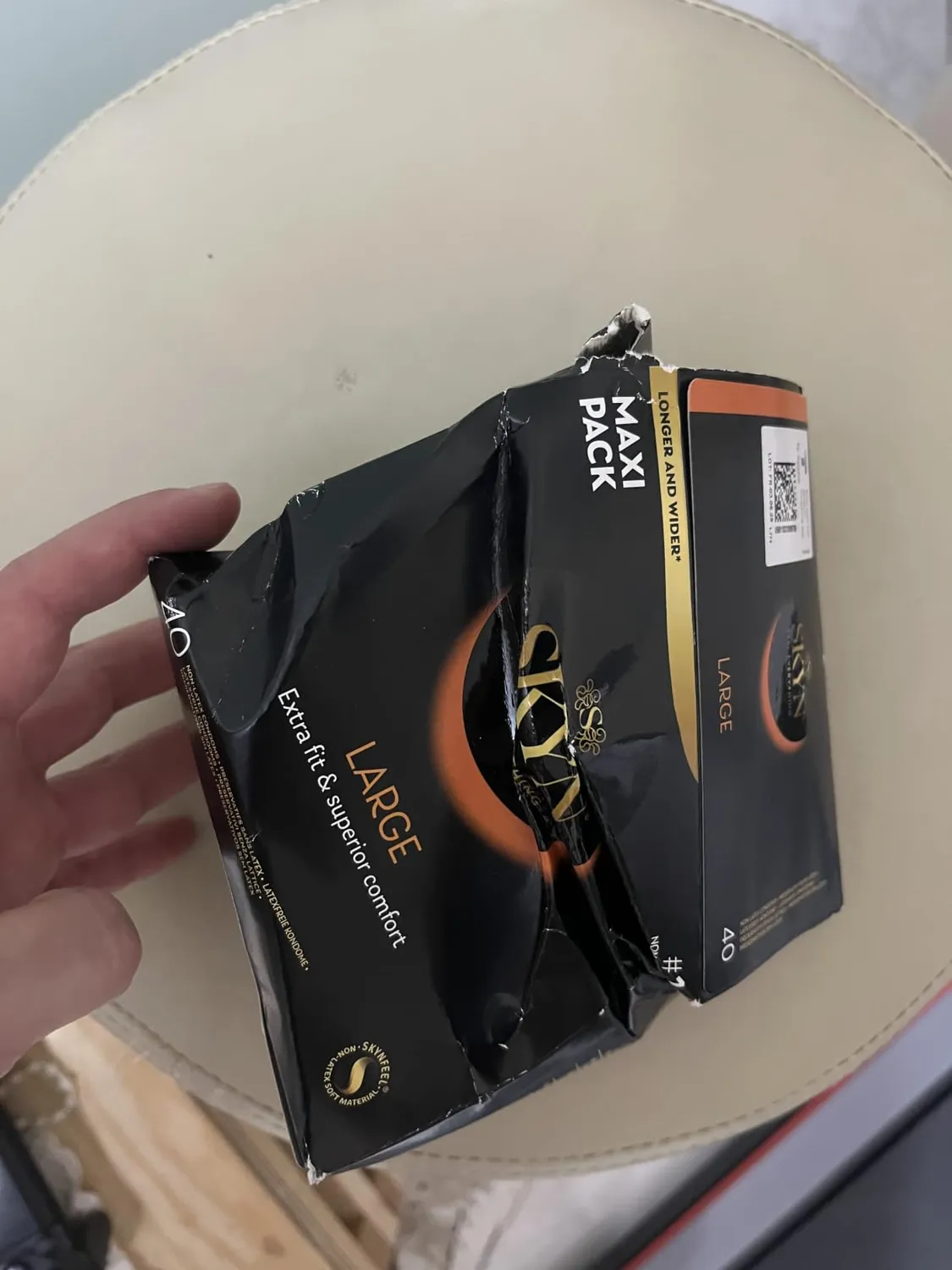 SKYN Large préservatifs sans latex x40 confort XL