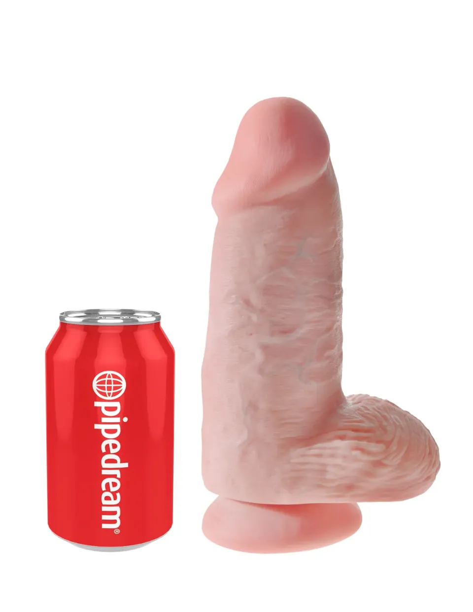 King Cock 9" Chubby gode large épais 23cm ventouse