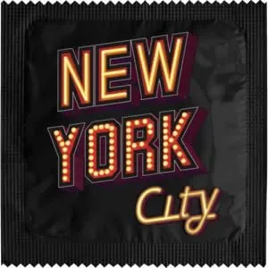 Callvin États-Unis New York City préservatif latex fin