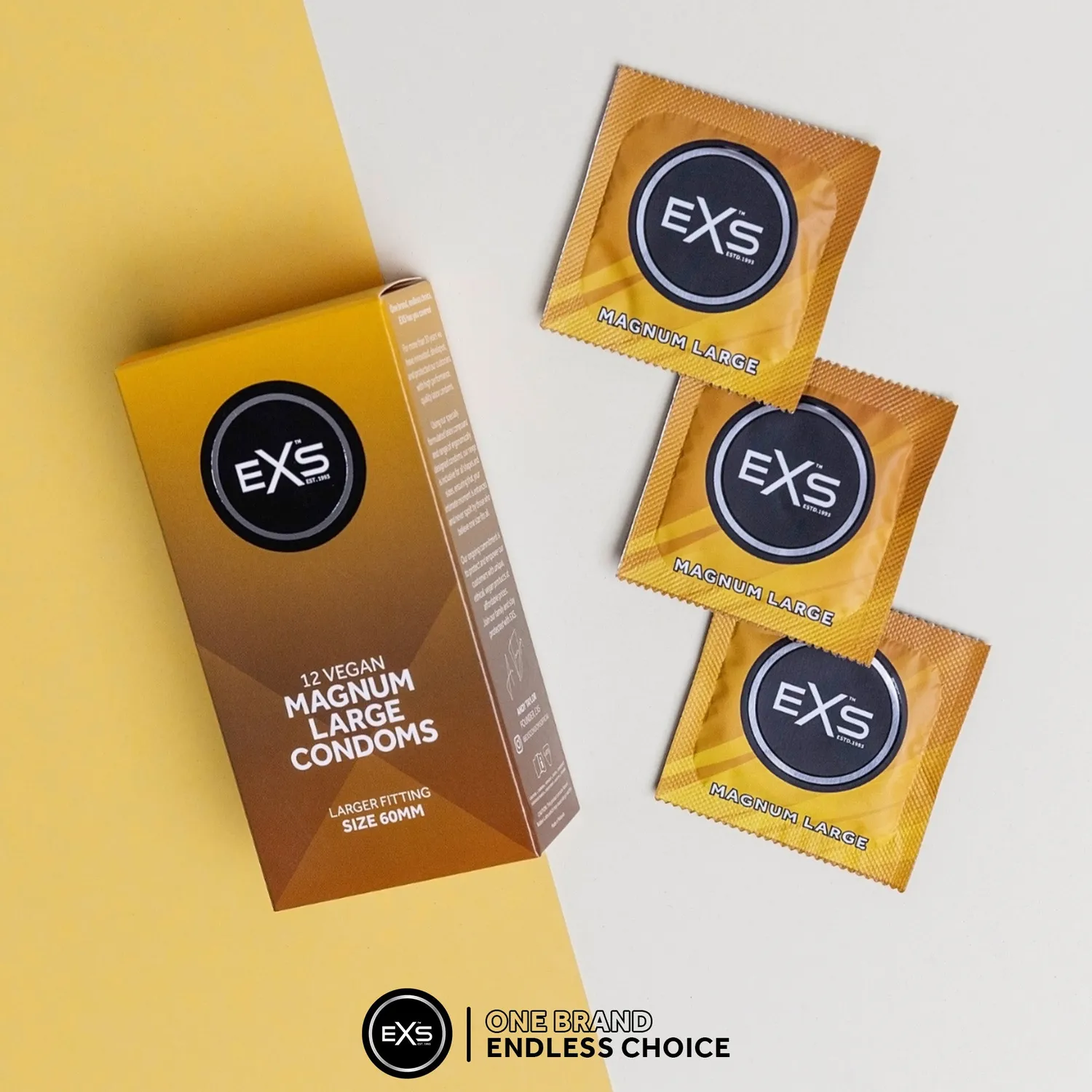 EXS Magnum préservatifs larges 60mm x12