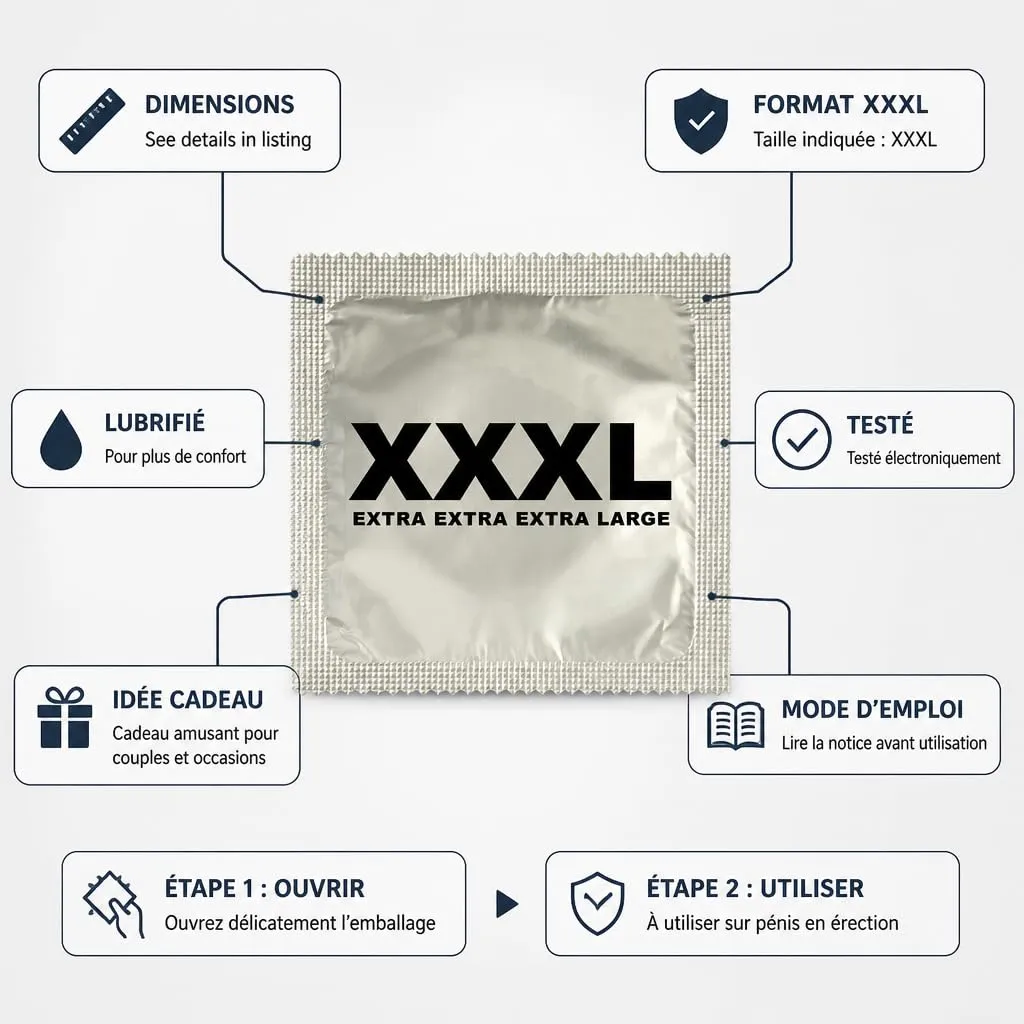 Callvin Best 1 XXXL préservatif humour message drôle