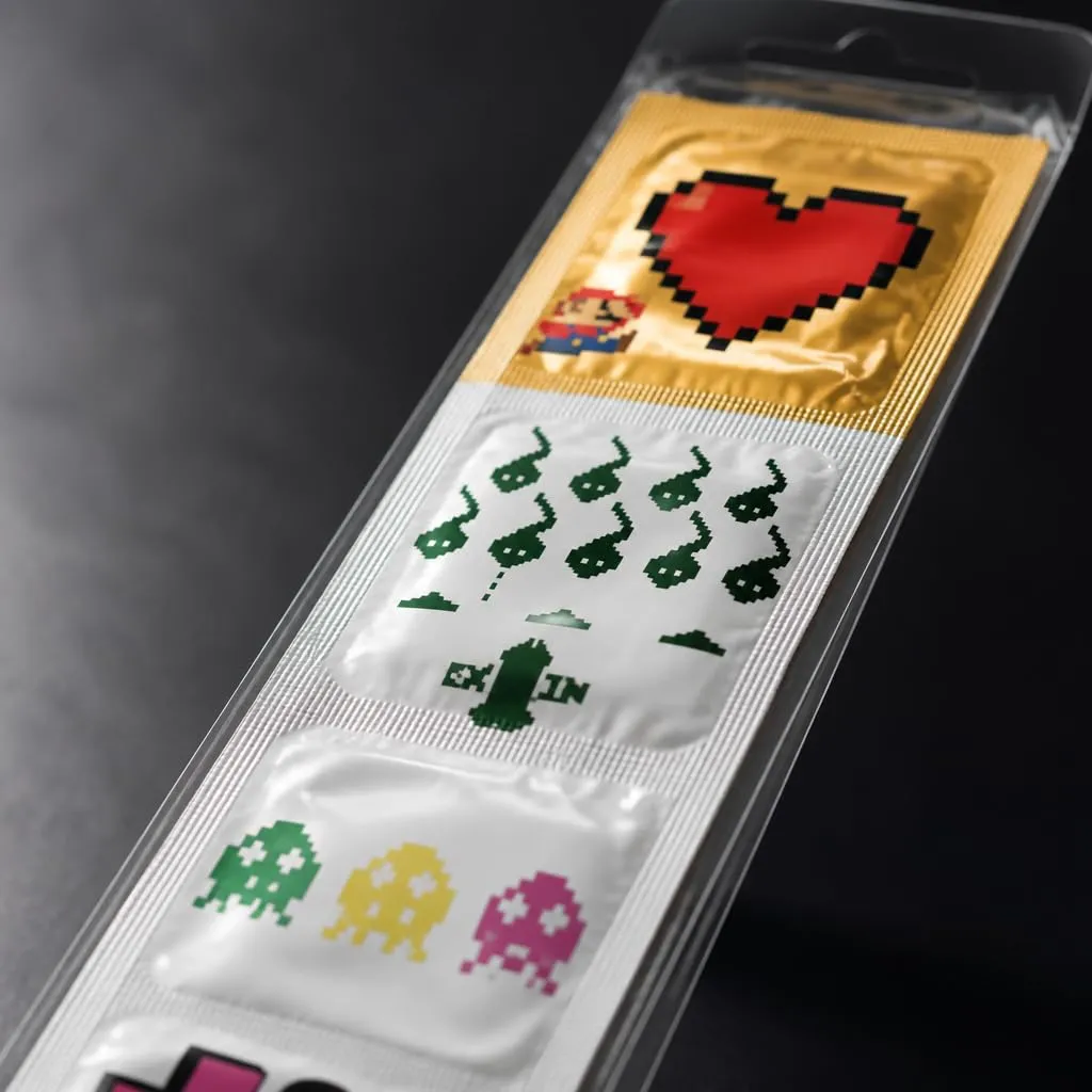 Callvin Jeux Vidéos préservatifs x5 latex fin