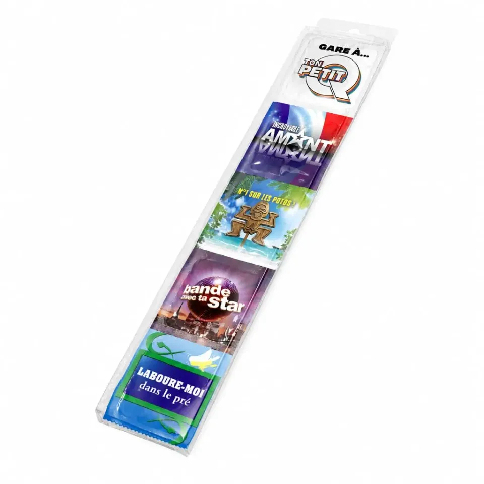 Callvin Packs Programmes Télé préservatifs x5 humour