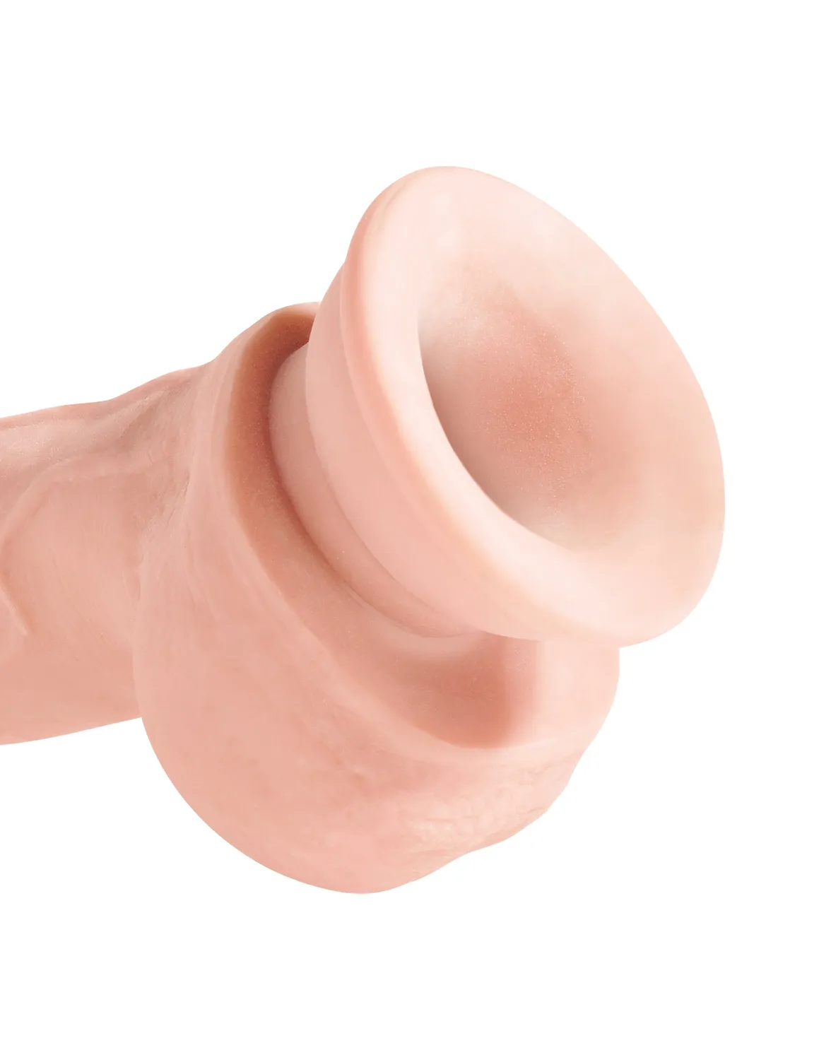 King Cock Plus 8" gode triple densite clair