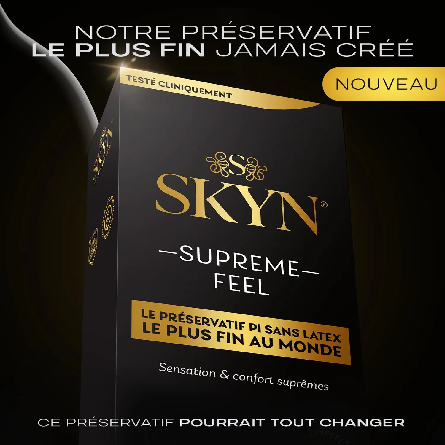 SKYN Supreme Feel préservatifs sans latex x10