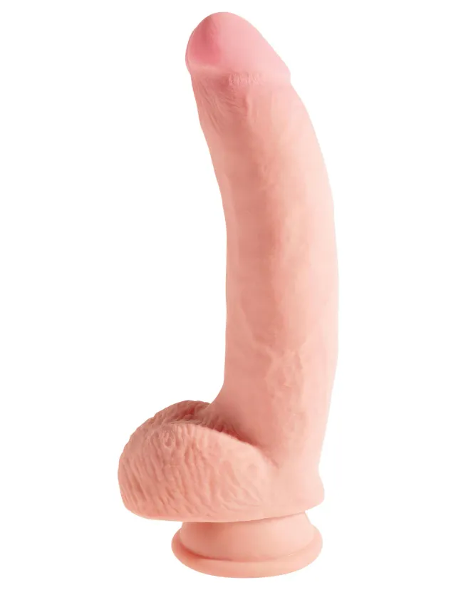 King Cock Plus 10" Triple Density gode 25cm testicules