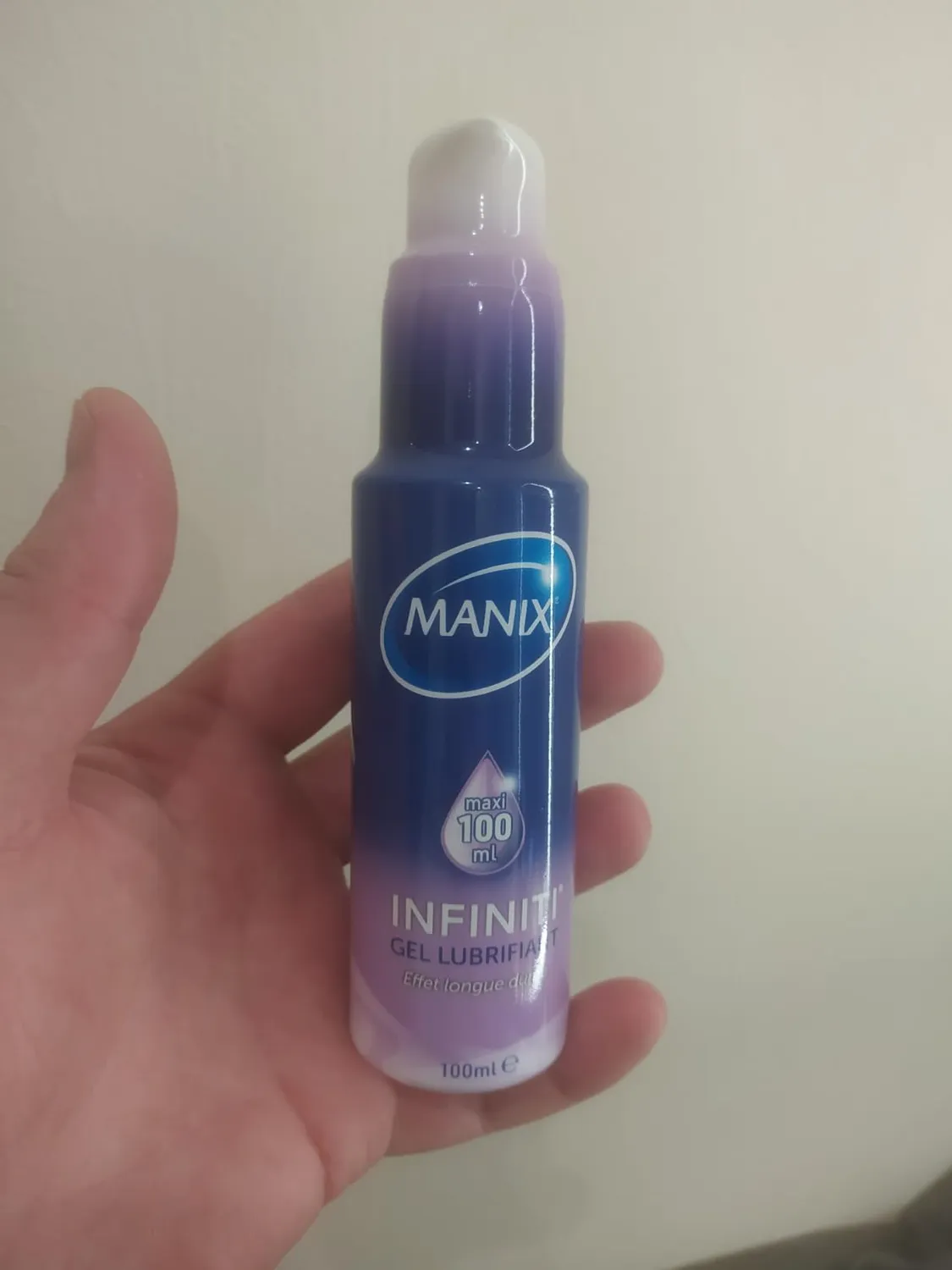 Manix Infiniti gel lubrifiant 100 ml silicone longue durée