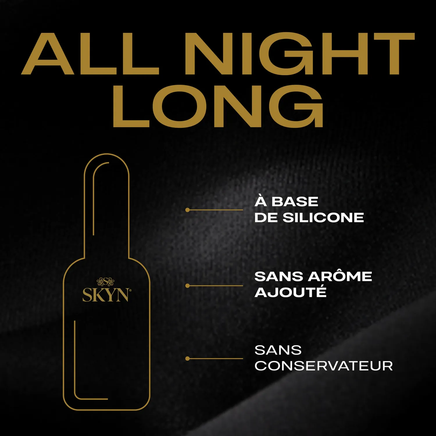SKYN All Night Long lubrifiant 80 ml silicone velouté
