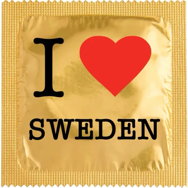 Callvin Scandinavie I Love Denmark préservatif fin