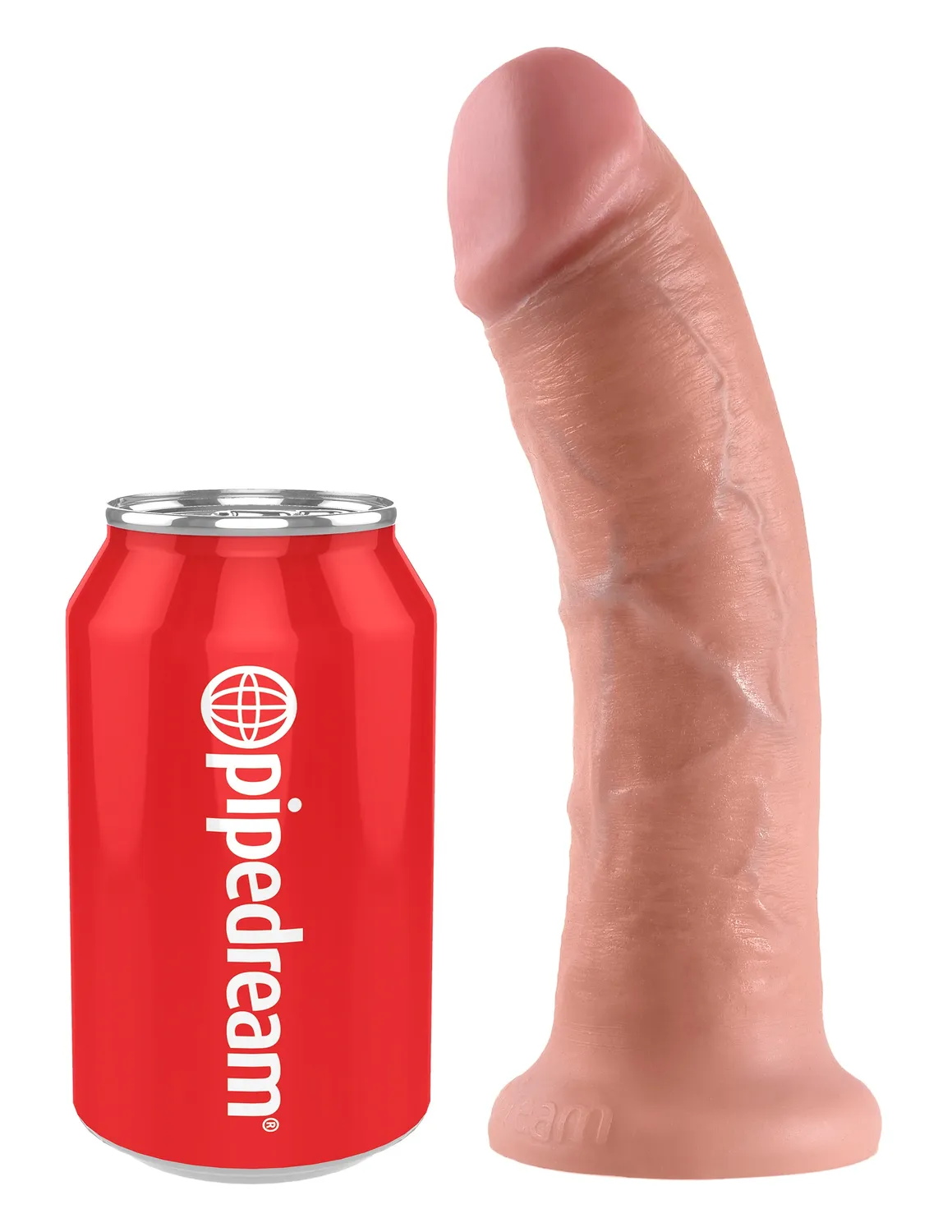 King Cock 8" Cock gode chair réaliste