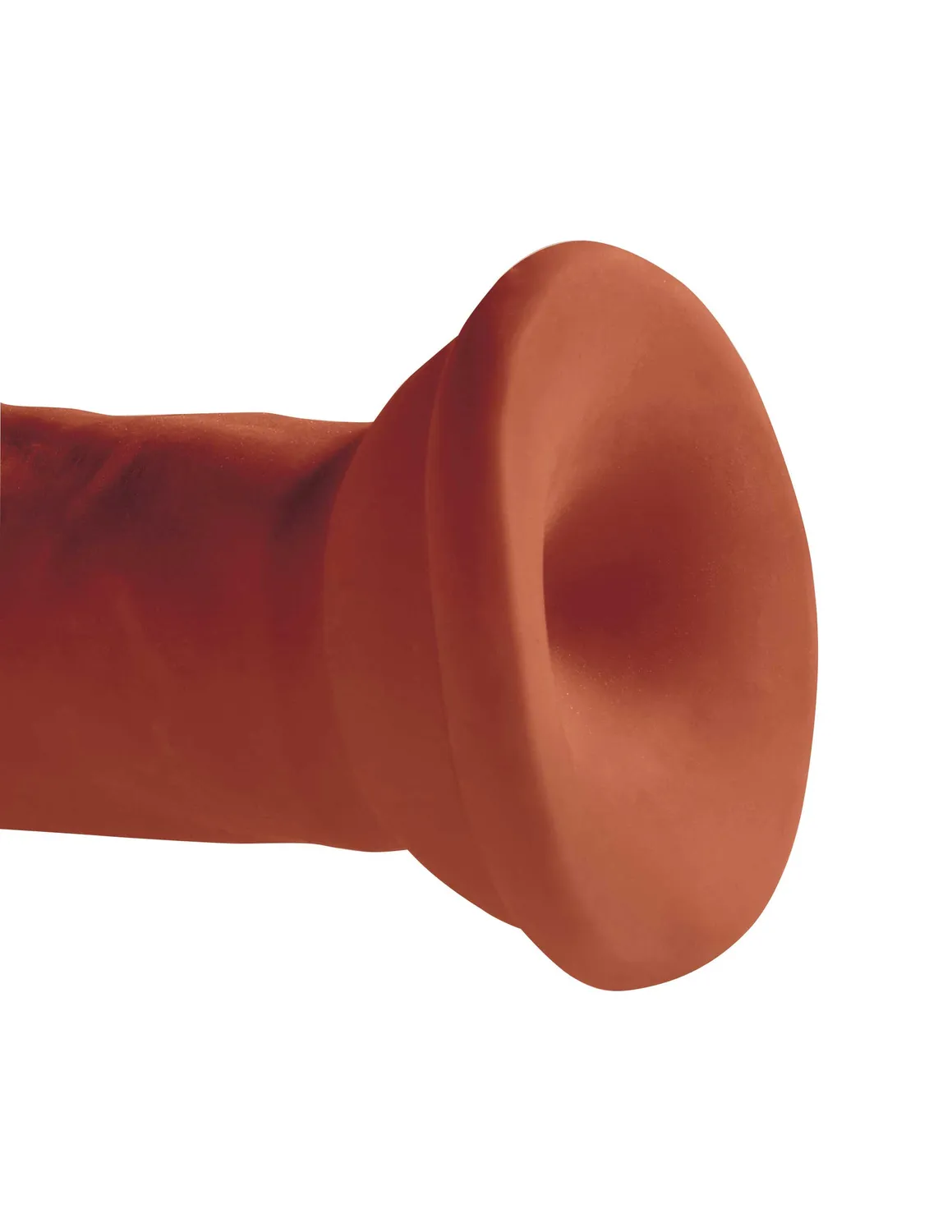 King Cock Plus 6" Triple Density gode 15cm marron souple
