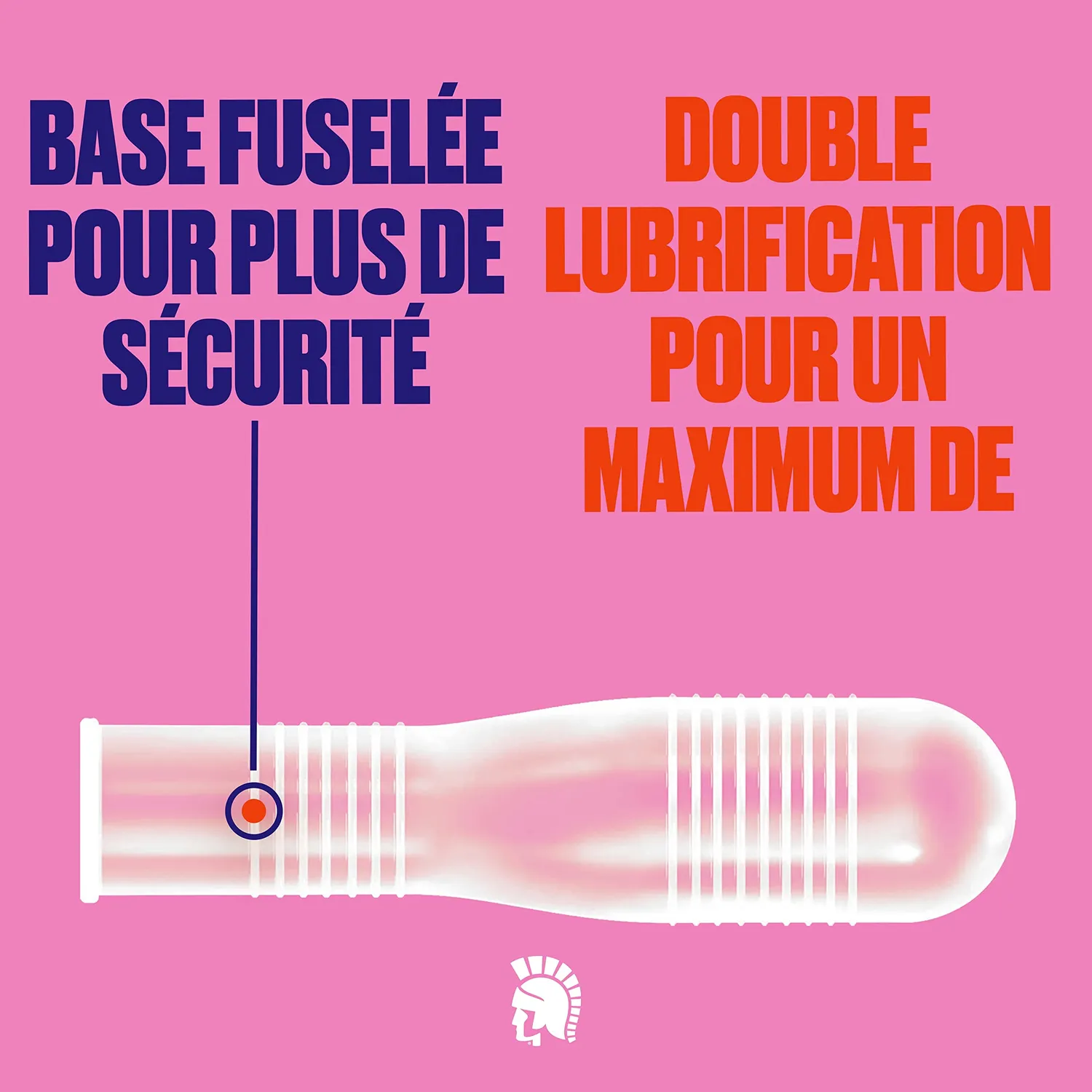 Trojan Double Ecstasy préservatifs x10 ultra nervurés lubrifiés
