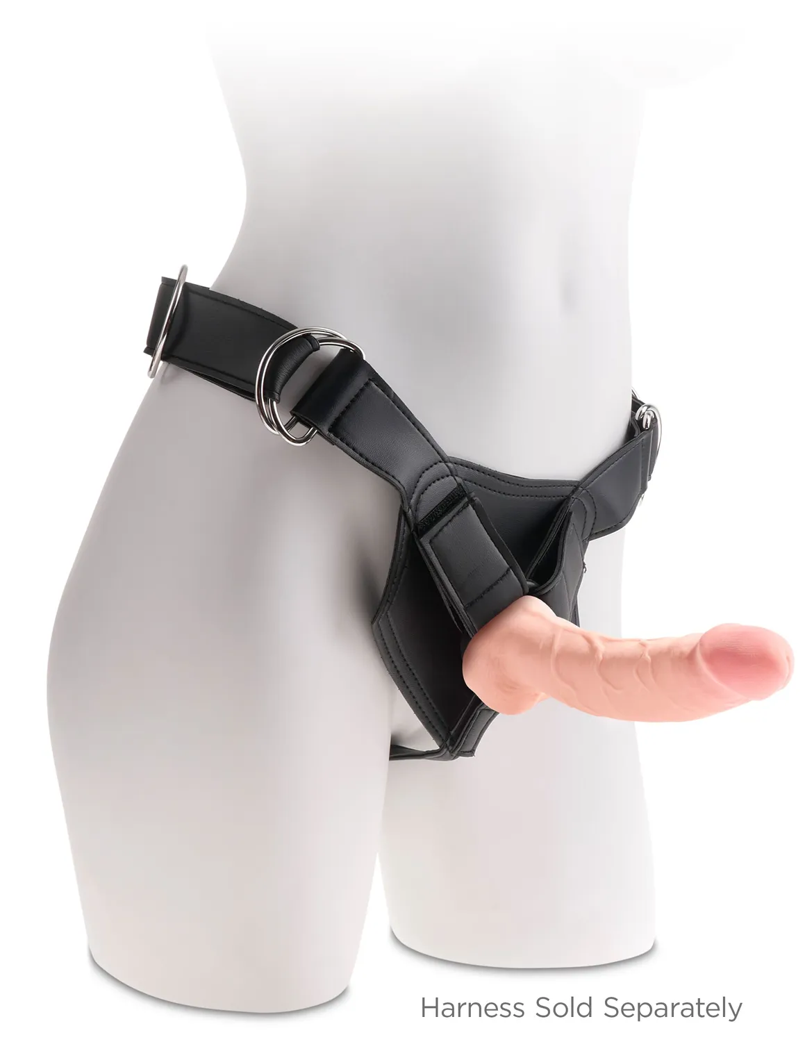 King Cock Plus 8" gode triple densite clair