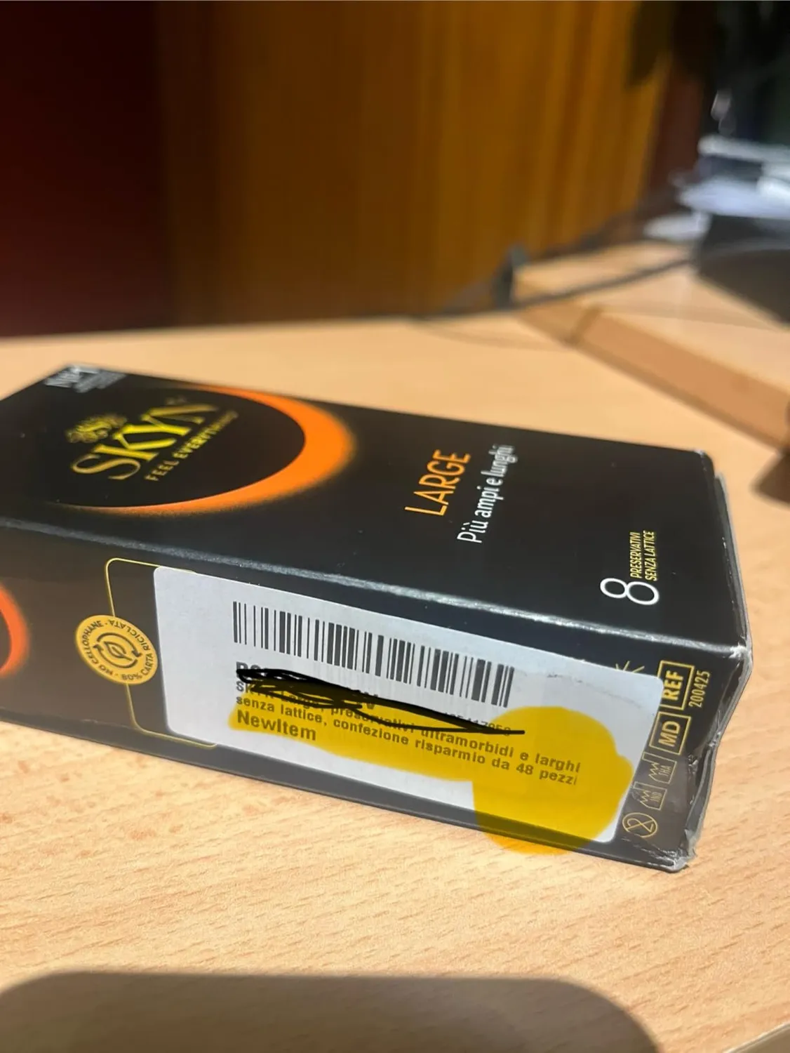 SKYN Large préservatifs sans latex x40 confort XL